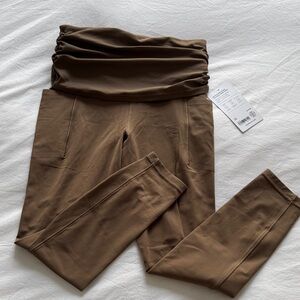 NWT Athleta Fold-Over Waist Leggings